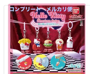 헬로키티 아메리칸 디자인 메지루시 액세서리 컴플리트 세트