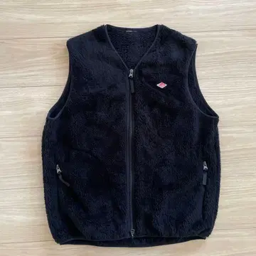 단톤 하이 파일 플리스 베스트 38 블랙