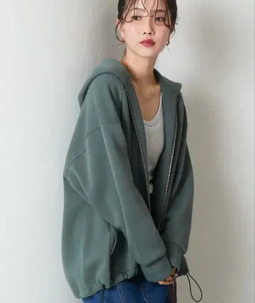 던브라운 맨투맨 풀 집업 후드티