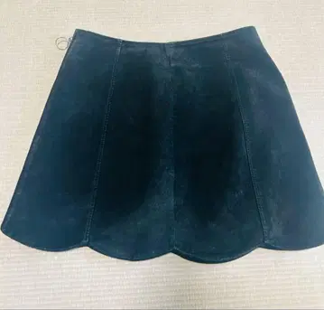 블랙 미니 가죽 스커트 monkl