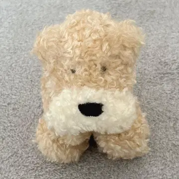 쇼와 레트로 강아지 봉제 인형