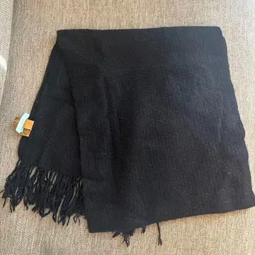 캐시미어 100% 머플러 블랙