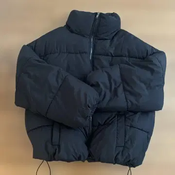 GRL 그레일 블랙 다운 자켓 사이즈 M