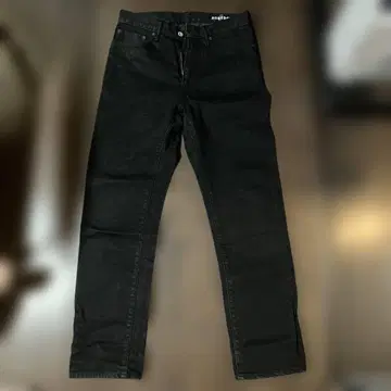 AUBERGE 블랙 데님 팬츠