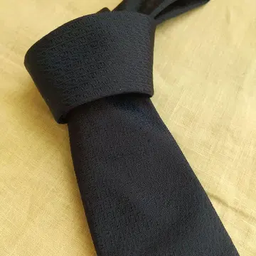 블랙 텍스처 넥타이