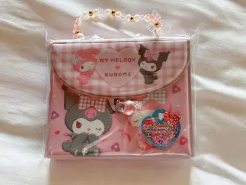 산리오 열쇠 달린 씰 컬렉션 백 마이멜로디&쿠로미 씰북