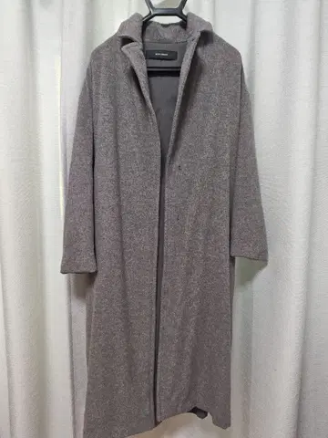 저널 스탠다드 오버 사이즈 롱 코트 그레이