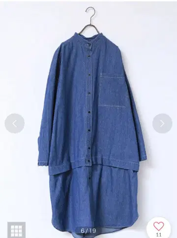 hunch () 데님 2WAY 셔츠 원피스 | 가을/겨울/봄