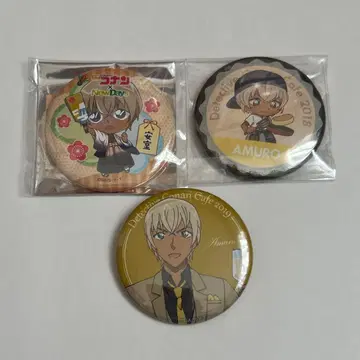 명탐정 코난 아무로 토오루 캔뱃지