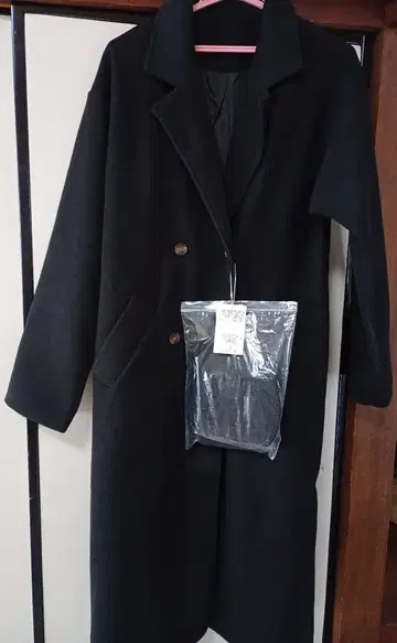 롱 더블 테일러 코트