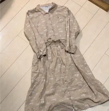 사만사 모스모스 목장 패턴 원피스