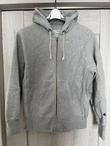 챔피언 리버스 위브 후드티 X-LARGE 그레이