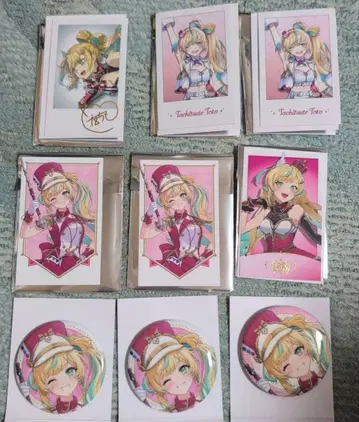 니지산지 타테츠즈토토 2ndAnniversary 랜덤 폴라로이드 캔뱃지