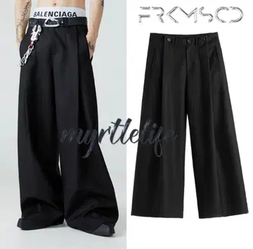 FRKM SCD 와이드 팬츠 슬랙스 팬츠