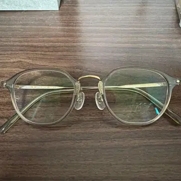 jins 안경 도수 없음 베이지 그레이