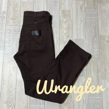 Wrangler 브라운 스트레이트 청바지 사이즈 32
