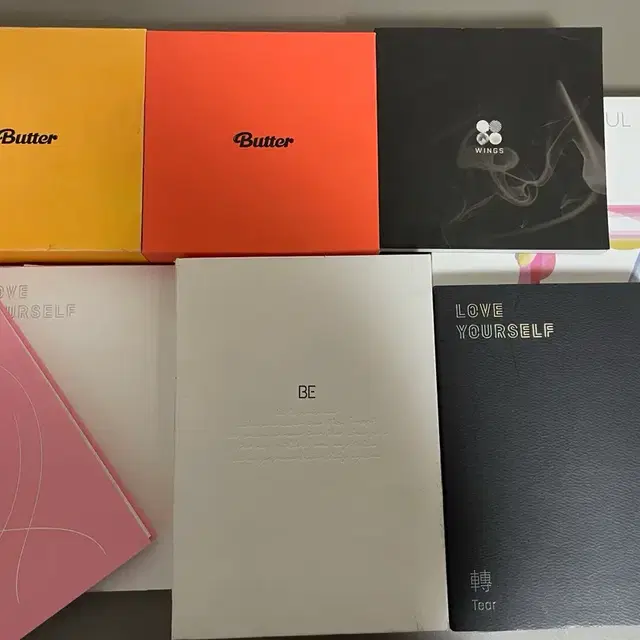 (처분) 방탄소년단 8종 일괄 앨범