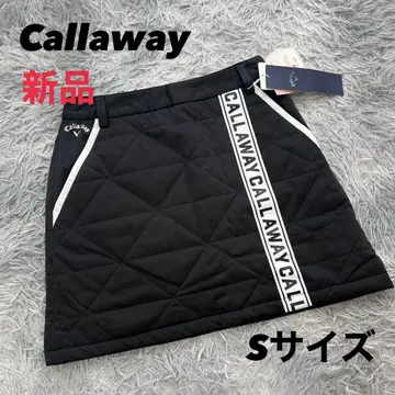 새상품 캘러웨이 스커트 충전솜 블랙 방한 S사이즈