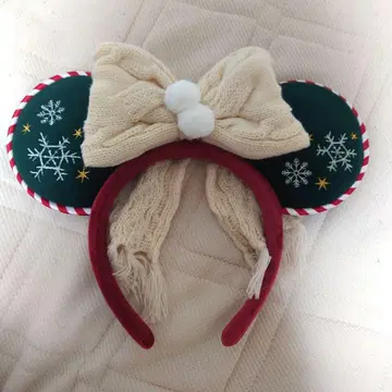 디즈니 크리스마스 미니 귀 머리띠 2025