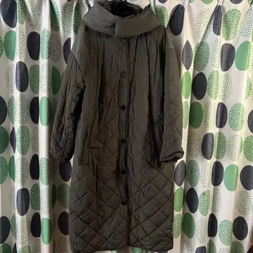 ZARA 퀼팅 충전솜 롱 다운