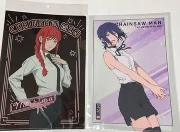 체인소 맨 레제 마키마 부유감 네온 컬렉션 클리어 파일