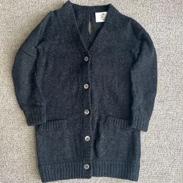 카온 가디건 kaon 프리 사이즈 포켓 울 100%