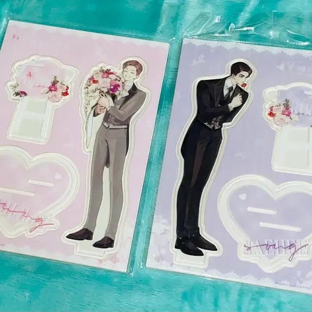 4주 애인 아크릴 스탠드