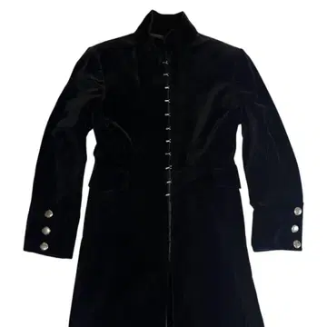 00s archive 블랙 나폴레옹 벨로아 코트
