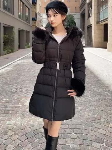 RESEXXY 후드 다운 코트 M