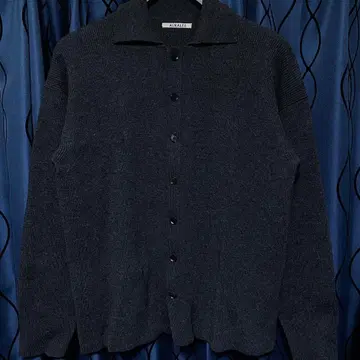 리브 니트 가디건 오라리 auralee