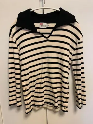 Traditional Weatherwear 스트라이프 면 100 니트 S