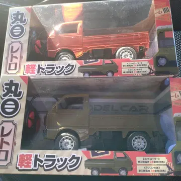 둥근 눈 레트로 경트럭 무선 조종 x 2