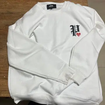 PHATRNK 화이트 맨투맨