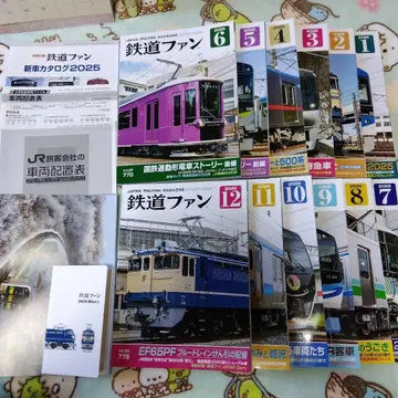 철도 팬 2025년 1월호 ~ 12월호