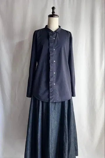 45RPM umii908 프릴 블라우스