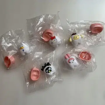 산리오 모두 함께 되자! 치아 5개 세트 헬로키티 폼폼푸딩