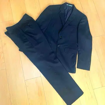 ORIHICA 스트라이프 싱글 셋업 Y4 백 오픈 그레이 블랙