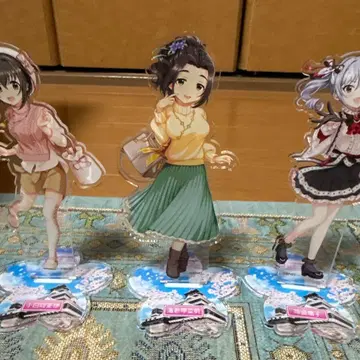 아이돌 마스터 신데렐라 걸스 구마모토 콜라보 아크릴 스탠드