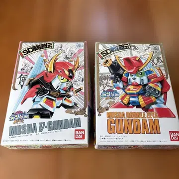 [ 미조립 ] BB전사 세트 무사 뉴건담 & 무사 더블제타