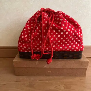 [ 새상품 ] 일본 의류 복조리 카고백 기모노