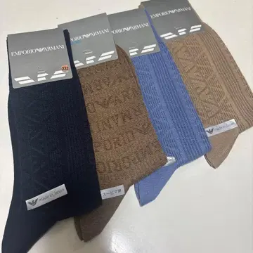 332 엠포리오 아르마니 양말 캐주얼 양말 브랜드 남성용 신사