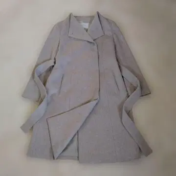 [새상품급] 언타이틀 UNTITLED 스탠드 넥 울 코트