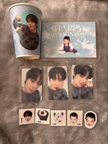 2023년 박지훈 공식 생일 카페 특전 세트
