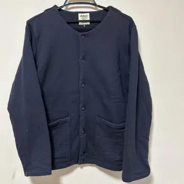 잭맨 안감 플리스 맨투맨 스냅 가디건