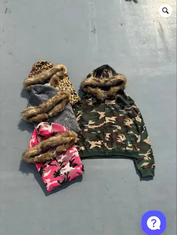 [ 9090 ] Thermal Assort Fur Zip Hoodie