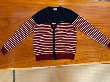 LACOSTE 스트라이프 가디건