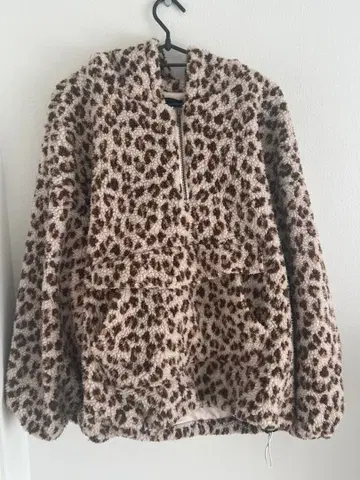 [ Heather ] 보아 후드티 레오파드 무늬 M 사이즈