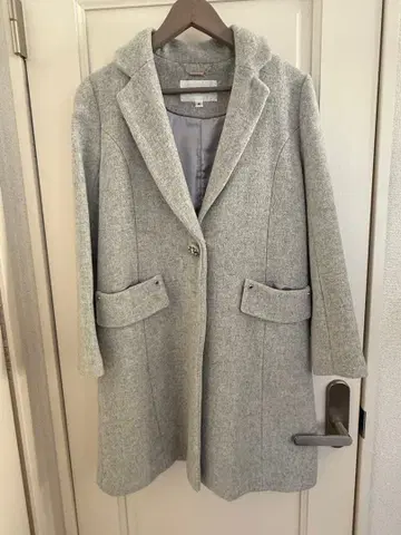 JILL STUART 그레이 롱 코트 S