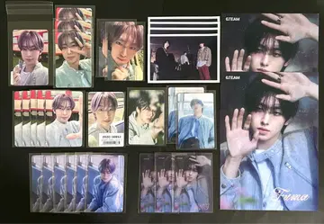 &TEAM FUMA 사월 트레이딩 카드 럭키 드로우 플라이어 세트