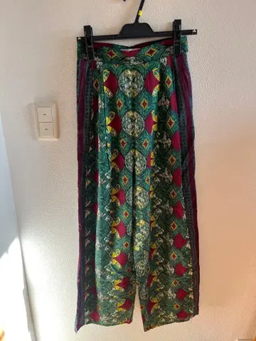 TODAYFUL 기하학 패턴 와이드 팬츠